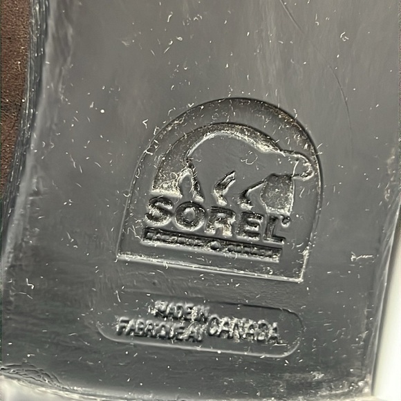 Sorel Women's Block Heel Brown Suede Winter Boots - Picture 9 of 13